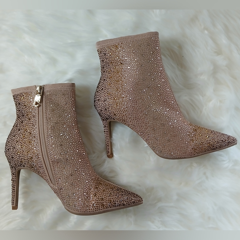 Carvela Elegant Rhinestone-Embellished Women's Boots